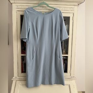 Like New!  Tahari ASL Cocktail Dress.  Light Blue color. Size 16.